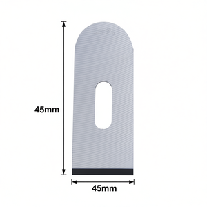 Hojas de repuesto para cepillos de mano de 45 mm de ancho, de acero con alto contenido de carbono - Product Image 2