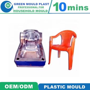 Moule d'injection <span class=keywords><strong>pour</strong></span> chaise en plastique PP haute résistance, moule de moulage <span class=keywords><strong>pour</strong></span> chaise de jardin et de salon, conception personnalisée - Product Image 5