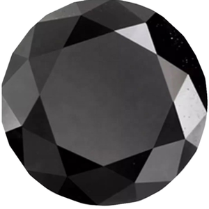 Puntas de Diamante Negro Natural de 3mm, 3.5mm, 5mm, 8mm, Perforadas con Láser, Corte Brillante Excelente, VS1, Diamantes Sueltos Finos de Sutariya Brothers - Product Image 1