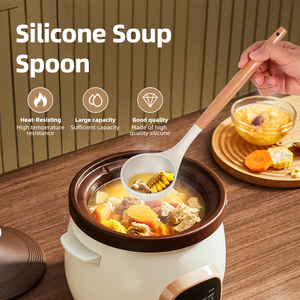 Silicone Material and Utensils Type Silicone <b>Kitchenware</b> with Handle/ Silicone Cooking Tool Set with S/S Handle - Product Image 3
