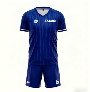 批发足球球衣中国广西定制男女通用足球服套装夏季高品质100%涤纶速干 - Product Image 2