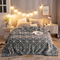 Xinlan vente en gros jeter couverture décor à la maison personnalisé hiver réchauffement tricoté couverture de lit