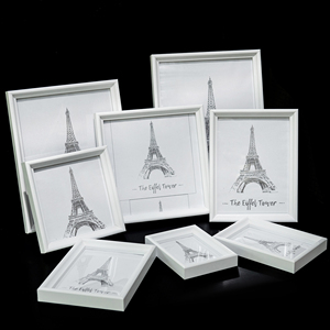 Rắn Gỗ Tự Làm Khung Ảnh Tường Kết Hợp Tùy Chỉnh Treo Trang Trí Nội Thất Cho Sơn Bán Buôn Trong Suốt Tùy Chỉnh Khung - Product Image 1