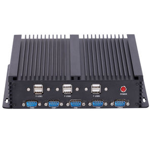 ELSKY Venta caliente sin ventilador <span class=keywords><strong>de</strong></span> bajo consumo <span class=keywords><strong>de</strong></span> energía mini pc Ubuntu <span class=keywords><strong>IPC</strong></span> J4125 CPU mini ITX placa base 12V5A industrial j4125 mini pc - Product Image 4