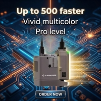 Imprimante 3D FDM Flashforge Creator 5 Pro, haute vitesse, 4 extrudeurs indépendants, grand volume d'impression, machine d'impression 3D industrielle