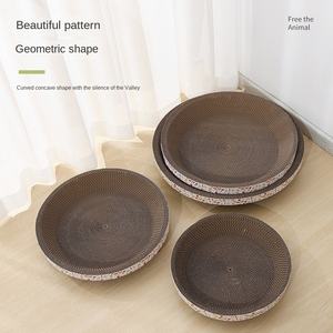 Grattoir à motif mignon <span class=keywords><strong>Chat</strong></span> <span class=keywords><strong>Carton</strong></span> <span class=keywords><strong>Chat</strong></span> Grattoir Vente en gros Grattoir ondulé pour <span class=keywords><strong>chat</strong></span> - Product Image 3