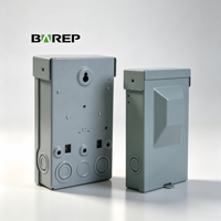 Caja de Conexión Impermeable para HVAC/R con Certificación UL BAREP, Sin Fusibles, 60A, 120/240Vac, 3 Cables, Interruptor de Desconexión de Carga para Exteriores
