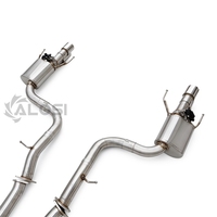 Échappement Valvetronic pour Lexus RCF 5.0L 2014-2024 en acier inoxydable 304, échappement à soupape électronique, échappement haute performance Cat-back