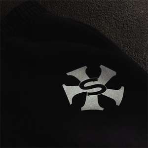 Streetwear personalizzato uomo francese Terry Slim pantaloni della tuta Slim Slim Fit pesi massimi impilati pantaloni della tuta da uomo - Product Image 3