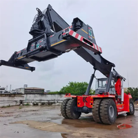 Kalmar Container Reach Stacker DRF450 DRT450, Original Suède Kalmar conteneur lourd chariot élévateur 45 tonnes 50t reach stacker chariot élévateur