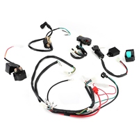 Kit de faisceau de câblage de moteur de démarrage électrique adapté pour 50cc 110cc 125cc PIT Quad Dirt Bike ATV