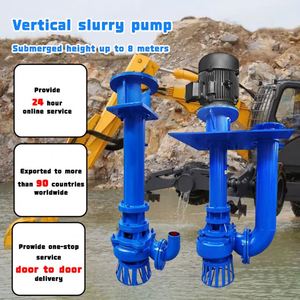 Centrifugal Sludge <b>Pump</b> Wear-Resistant Submerged Slurry <b>Pump</b> for Mining Metallurgy Chemical Industry - Product Image 5