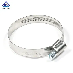 Clamp Lever Adjust Hot Sale Heavy Duty Stainless Steel Worm Gear Automotive Mechanical Hose Clamp Lever Adjust