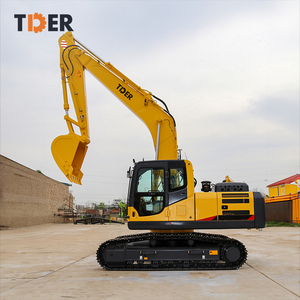 TDER China 21 Ton Nueva excavadora de orugas grande 21ton 20 ton 20 ton 20 tone Track Hoe Digger Machine Excavaciones para excavaciones Precio - Product Image 1