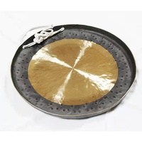 New Style 20-40 Inch OM Deep Wave Chau Gong & Square Stand with Wheels Percussion Musical Instrument for Yoga and Meditation