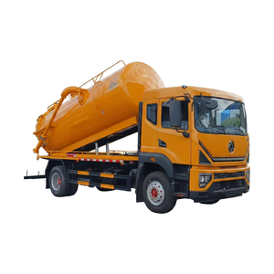 รถบรรทุกดูดสิ่งปฏิกูล Dongfeng D9 ขนาด 13500 ลิตร แบบ 4x2 พร้อมตัวเลือกปั๊มสุญญากาศหลายแบบ สำหรับเก็บอุจจาระและน้ำเสีย สำหรับส่งออก - Product Image 1