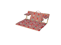 Ensemble de canapés de sol Majlis saoudien en tissu Kilim imperméable, chaise pliante d'extérieur portable pour le camping dans le désert