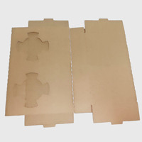 Porte-café en papier kraft 2 tasses à emporter porte-gobelet en papier 2 tasses SP2594 Design personnalisé