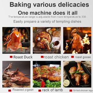 Cocina eléctrica comercial de acero inoxidable con horno para asar cerdo y pollo Horno eléctrico para pollo lechón - Product Image 2