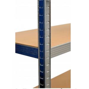 작업장 또는 차고 보관 스태킹 랙 및 선반용 MDF 보드 목재 재료로 조정 가능한 스틸 산업용 선반 - Product Image 5