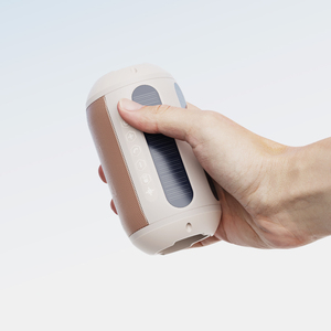 Altavoz Inalámbrico Portátil con Correa, Entrada AUX para Tarjeta TF, Graves <span class=keywords><strong>de</strong></span> 15 W, Luz Ambiental Colorida para Ciclismo y Viajes - Product Image 1