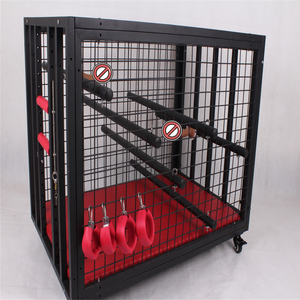 Gabbia di punizione SM, K9 addestratore di quattro cavalli, schiava del sesso, stanza di addestramento dello schiavo del cane, divertimento, erotico, punizione perversa - Product Image 6