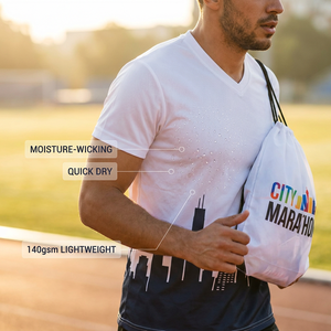 Kit de course de marathon personnalisé à faible MOQ, service de conception gratuit, ensemble de course pour événements sportifs, solution tout-en-un avec <span class=keywords><strong>livraison</strong></span> rapide - Product Image 5