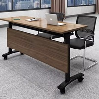Ensemble table et chaise pliantes KERIOR modèle 0022, table de formation, table de conférence, banc long, chaise double pour étudiants, bureau mobile modulaire