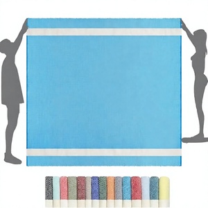 2026 New Custom Logo High Quality Cotton Compressed <b>Beach</b> Towel for Travel - Product Image 4