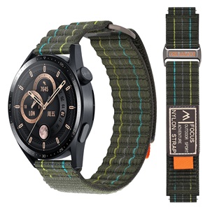 Bracelet en nylon 20mm 22mm pour Samsung Galaxy Watch 7 6 5 4 40mm 44mm Classic/Active/Gear S3 Frontier Amazfit GTS <span class=keywords><strong>3</strong></span> 4 - Product Image 1
