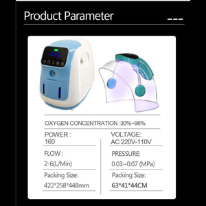 Dispositivo Facial de Oxígeno Portátil 2 en 1, Pistola de Pulverización, Hidratación de la Piel, Aclaramiento, Tratamiento del Acné para Uso Comercial - Product Image 4