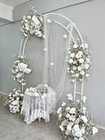 Bunga Baby's Breath Sutra Realistis Buatan Seri Artifisial Grosir Langsung Pabrik Dekorasi Pernikahan Luar Ruangan Dinding Bunga Hias Rumah