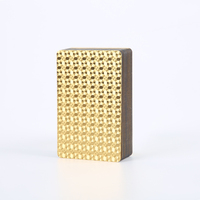 Jeu de cartes à jouer en plastique imperméable, jeu de cartes publicitaire, cartes de poker, design or diamant, marque Kingshows, 57x87mm