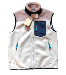 Gilet Polaire Sherpa Thermocollé OEM, Mode Rétro Décontracté et Confortable à Fermeture Éclair, sans Manches, Classique pour Homme - Product Image 4