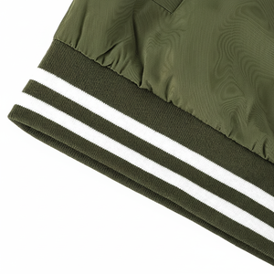 Chaqueta Varsity de Béisbol Personalizada Hecha en Fábrica, Bordado Frontal Personalizado, Chaqueta de Invierno para Hombre, Secado Rápido, Transpirable, Precio al por Mayor - Product Image 1