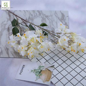 Vente en gros de fleurs de <span class=keywords><strong>bougainvillier</strong></span> artificielles bon marché pour la décoration de magasin d'hôtel de mariage de fête à la maison - Product Image 3