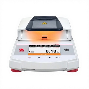 Analyseur d'humidité OHAUS MB92 & MB120, écran tactile %Humidité/%Solsides/%Récupération, Fibre de carbone ou Chauffage - Product Image 1