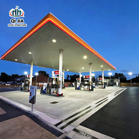Conception de stations-service, fabricant professionnel de structures en acier préfabriquées pour stations-service