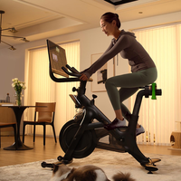 Vélo d'entraînement stationnaire Xburn Music Wheel M1 pour la gym et le fitness, vélo de cyclisme d'intérieur avec structure métallique