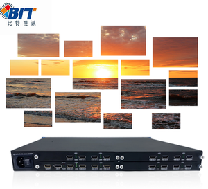 1x9 1 đầu vào kênh xử lý video, 4x4 4K60 đa màn hình mở rộng, 16 <span class=keywords><strong>HDMI</strong></span> đầu vào video tường bộ vi xử lý - Product Image 5