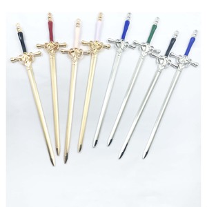 DIY Creative Sword Hair Stick <strong>Hairpins</strong> Headwear <strong>Chinese</strong> Style Sword Hair Fork Buns Punk <strong>Hairpin</strong> Women Trendy Hair Accessories - Product Image 6