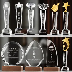 Copa de Cristal Personalizada de Alta Calidad, Trofeo de Cristal, Recuerdo - Product Image 2