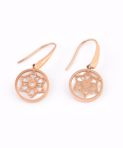 Precio competitivo mujeres flor pendientes joyería de moda pendiente fabricante - Product Image 1