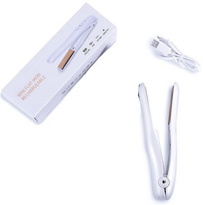 Piastra per Capelli Mini da Viaggio Ricaricabile Senza Fili con Rivestimento in Ceramica, Display LED della Temperatura, Controllo tramite App USB, 18W - Product Image 3