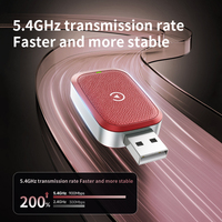 Adaptateur sans fil Carplay à mise à niveau rapide pour Mini voiture pour iPhone Dongle pratique pour connectivité filaire à sans fil