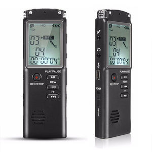 Kỹ thuật số ghi âm giọng nói ghi âm T60 Dictaphone Walkman Máy nghe nhạc MP3 VOR màn hình lớn chất lượng tốt âm thanh âm thanh - Product Image 1