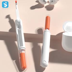 Kit <span class=keywords><strong>de</strong></span> limpieza para Airpods Pro 1 2 Auriculares Cepillo <span class=keywords><strong>de</strong></span> pluma <span class=keywords><strong>de</strong></span> limpieza Blue Tooth Auriculares Estuche Herramientas <span class=keywords><strong>de</strong></span> limpieza para Huawei <span class=keywords><strong>Samsung</strong></span> XiaoMI - Product Image 1