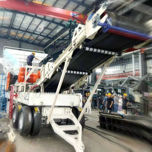 Frantoio a Doppio Rullo Mobile TIANKE per Estrazione del Carbone con Controllo PLC, Motore AC, Capacità 2000 Tph per Cave di Pietra in Cina - Product Image 1