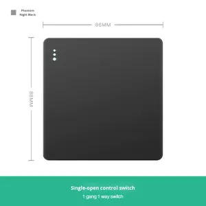 Mfw <span class=keywords><strong>Hong</strong></span> <span class=keywords><strong>Kong</strong></span> Macau phiên bản 13A ổ cắm tường chống cháy kiểu Anh màu đen hộ gia đình 2 USB-A 2 Cổng Loại-C ip22 được xếp hạng 110-250V - Product Image 6