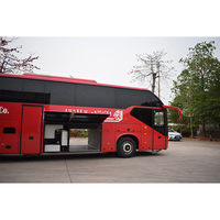 Autocar de tourisme longue distance Sunlong de haute qualité, 12,5 mètres, conduite à gauche, diesel, manuel, 50 places, norme Euro 3